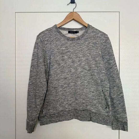 Michael Stars Tops - Michael Stars Sweatshirt Womens Size M Gray Front Pocket Pullover Casual Comfort